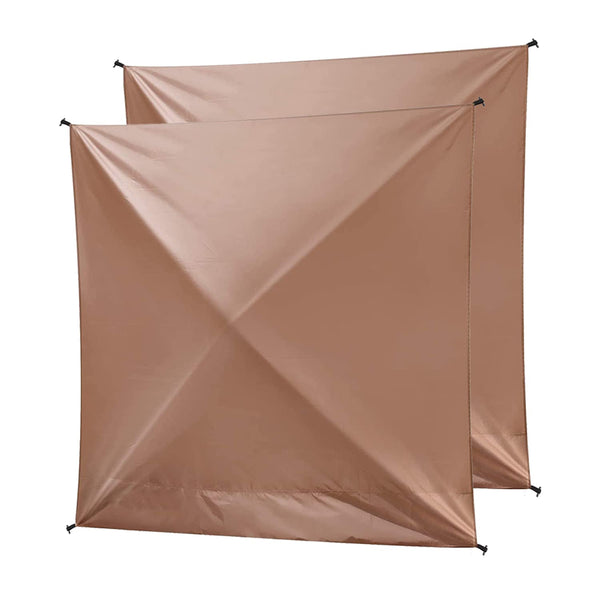 Pop Up Hub Screen House Sun Shelter Canopy Wind/Sun Panel - 2 Pack