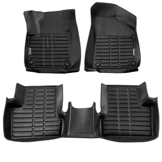 Season Guard 3D Floor Mat Liner, Jeep Cherokee 2016-2018 Front and Rear Seat 3pc