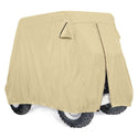 Golf Cart Cover Storage Fit EZ Go, Club Car, Yamaha Cart W Zipper-2 Person/4 Person